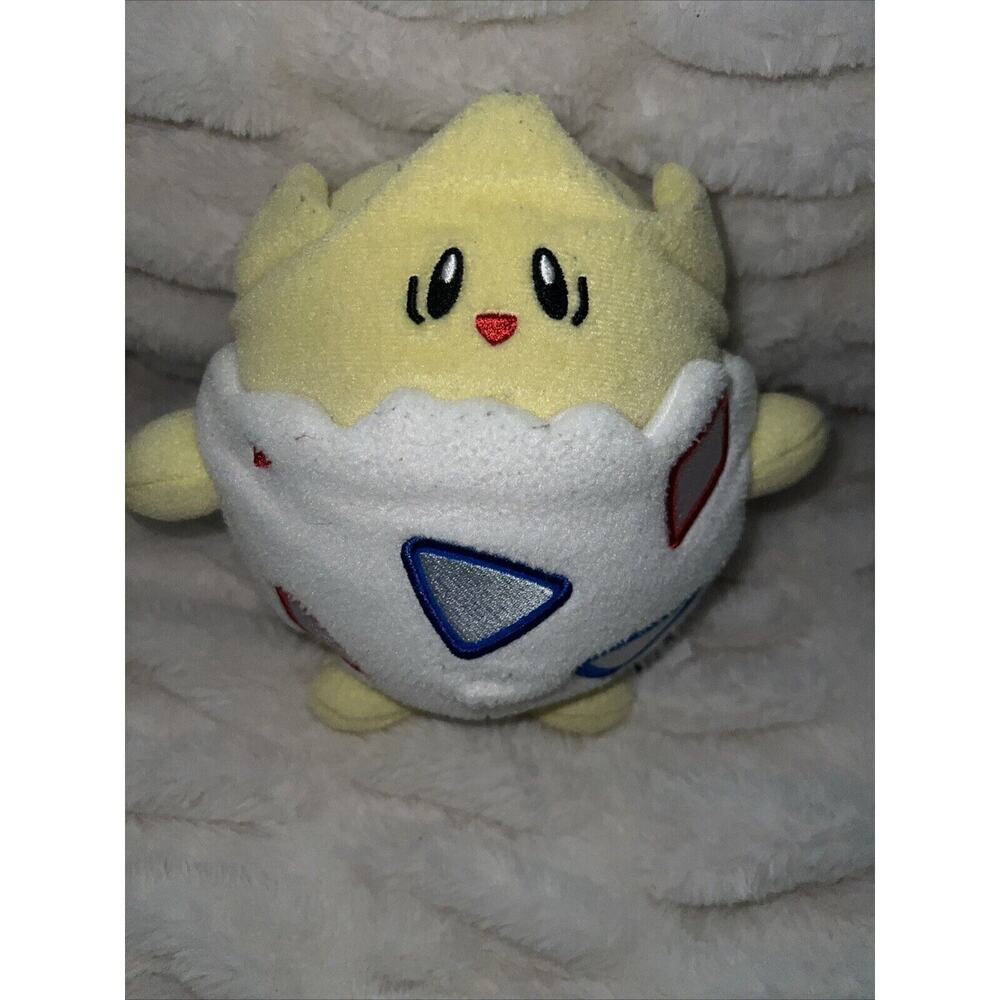 Pokemon‎ Authentic Official Tomy 6" Togepi Plush Baby Egg Stuffed Toy